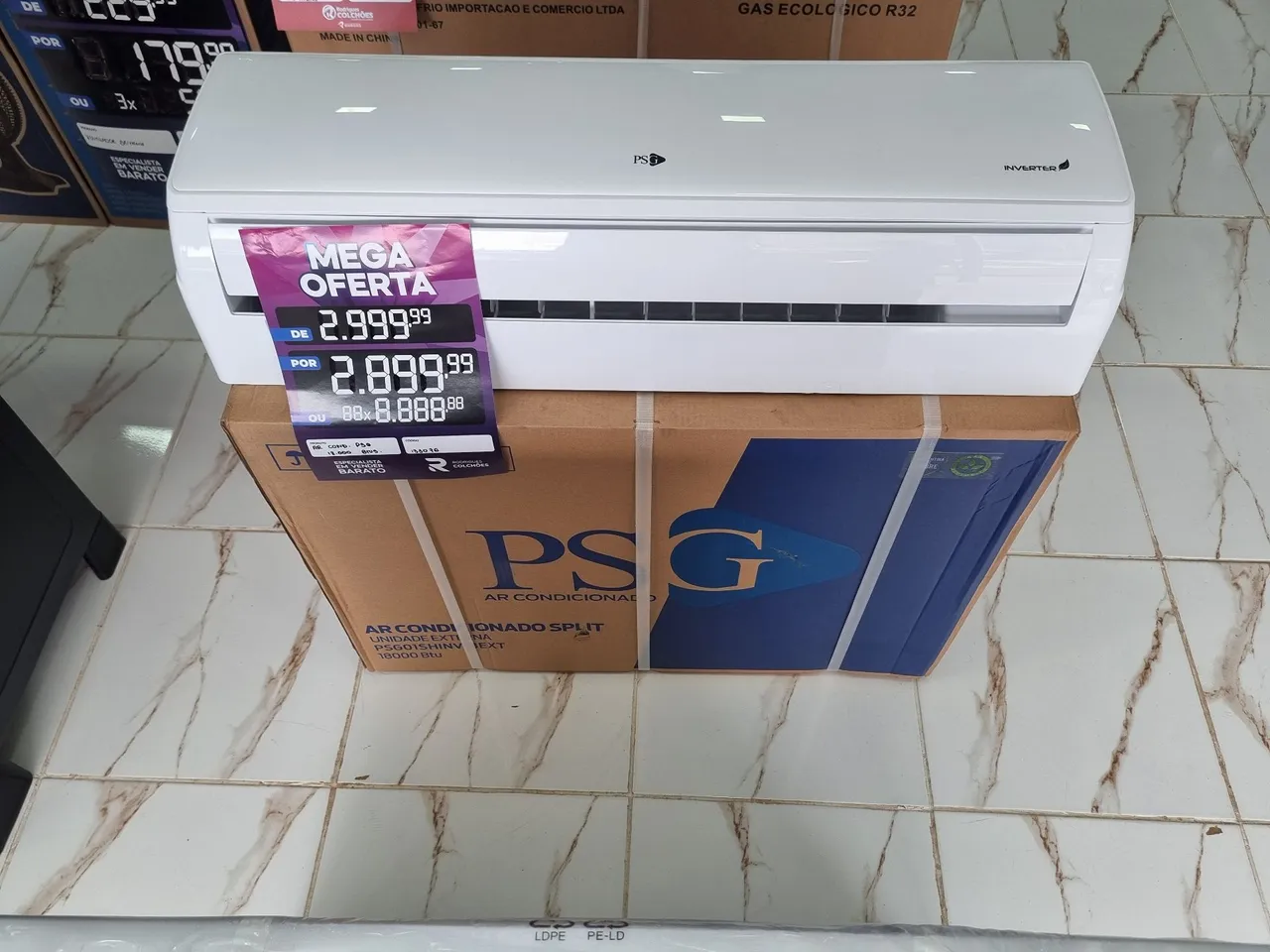 Ar Condicionado Split Inverter PSG 18000 BTUs - MEGA OFERTA!