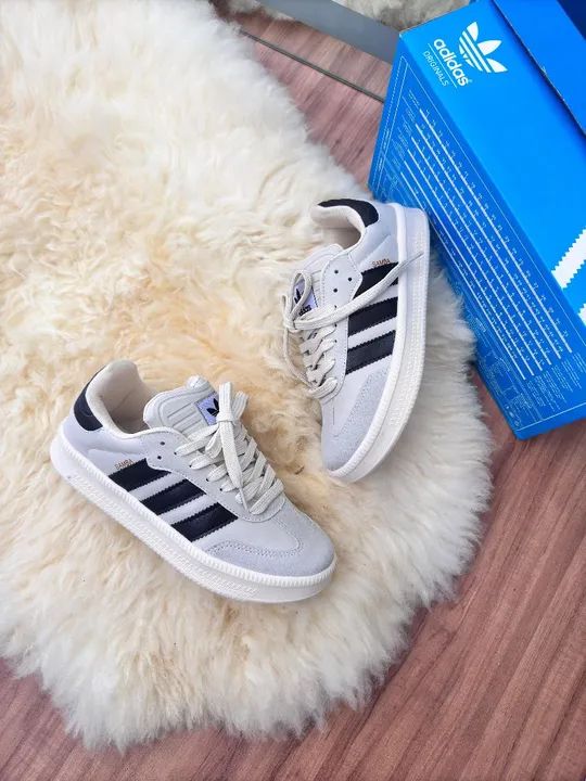 TÊNIS ADIDAS SAMBA XLG CLOUD/ A PRONTA-ENTREGA! [CATÁLOGO NA DESCRIÇÃO] - Foto 4
