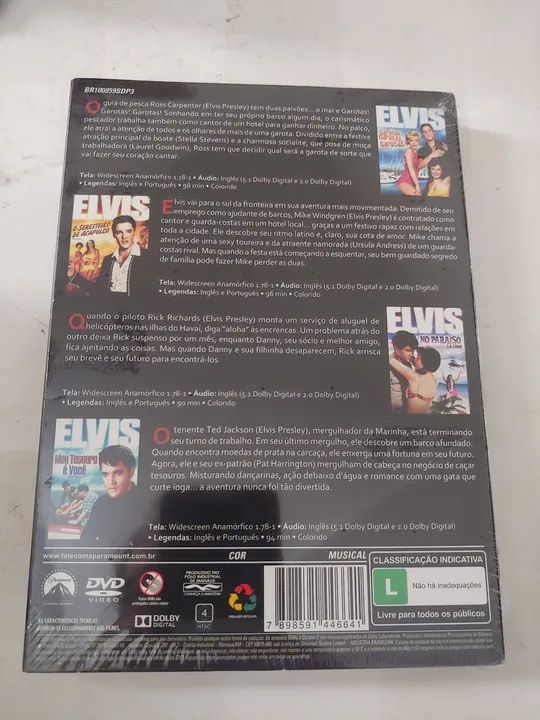 DVD Elvis - Coleção com 4 Discos - Foto 2
