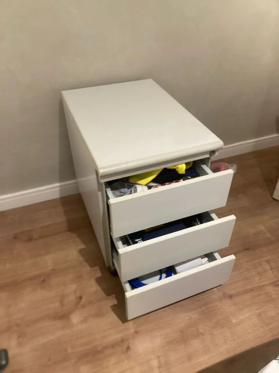 Mesa Escritório + Cômoda Gaveteiro Usados para Trabalho Home Office - Foto 5