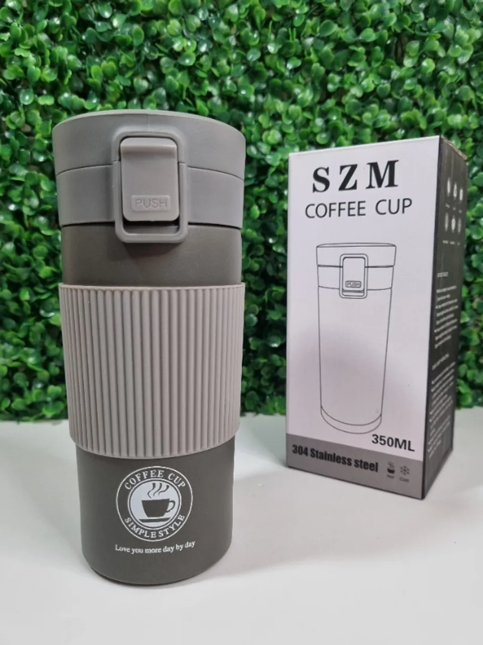 Copo Termico Quente e Frio 350 Ml Aço Inoxidável Café Suco e Gelados - Pronta Entrega