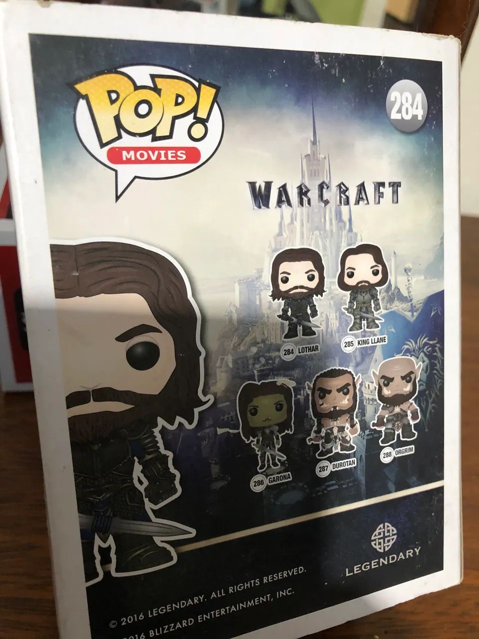 Funko pop Lothar 284 Warcraft64169905553794121