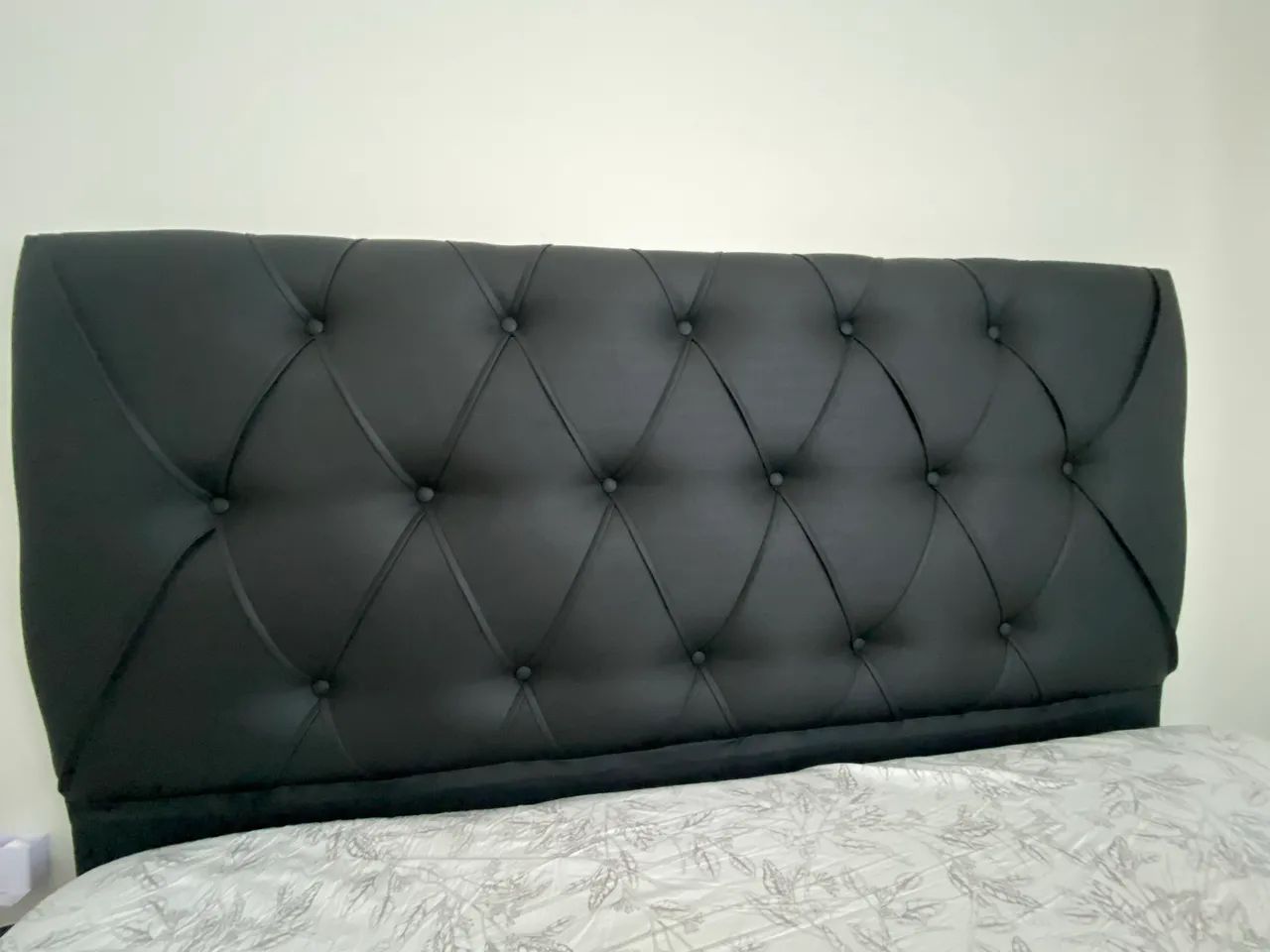 Cabeceira Queen preto - Foto 2