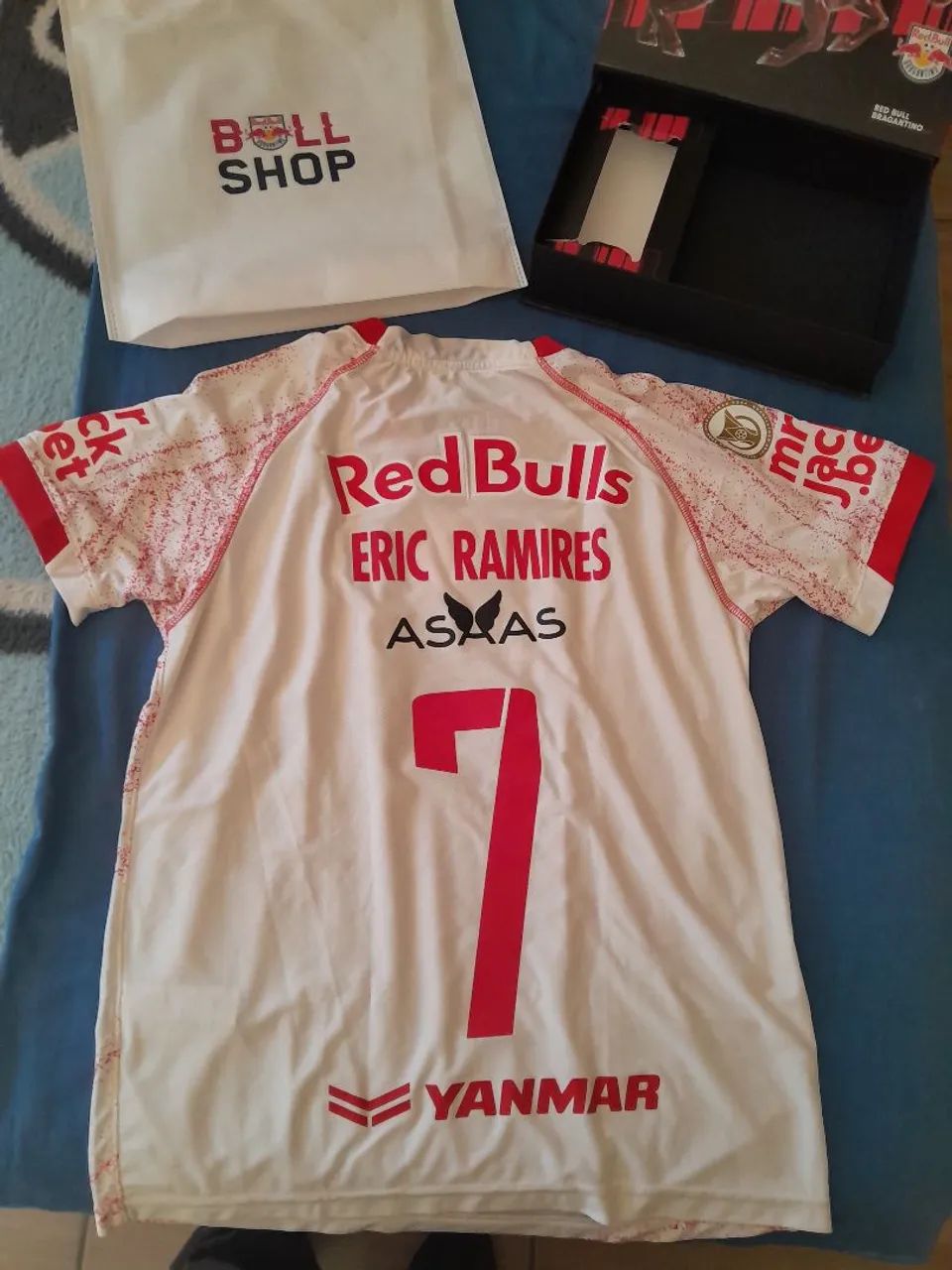 Camisa de Futebol Red Bull Bragantino - Tamanho M - Foto 4