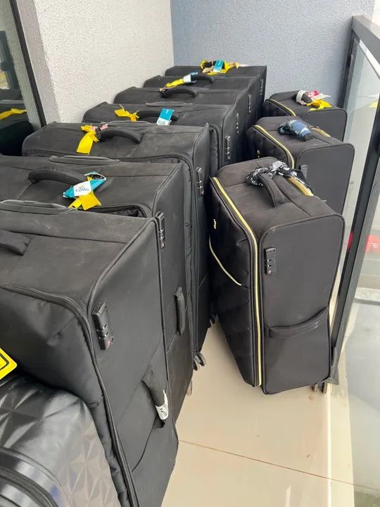 Conjunto de Malas de Viagem - Preta - Foto 2