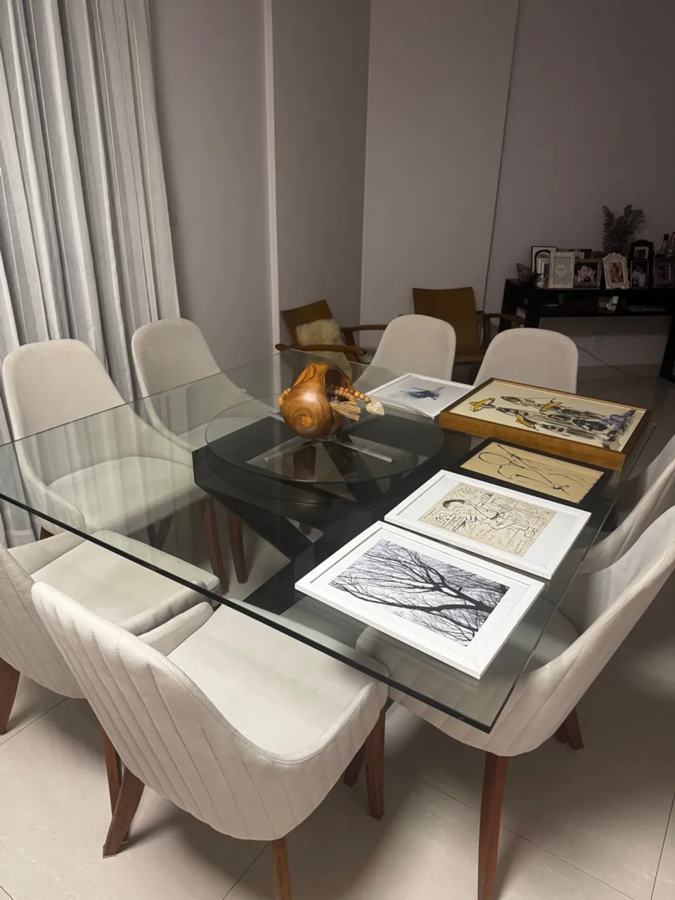 Conjunto de Cadeiras de Jantar Modernas e Elegantes