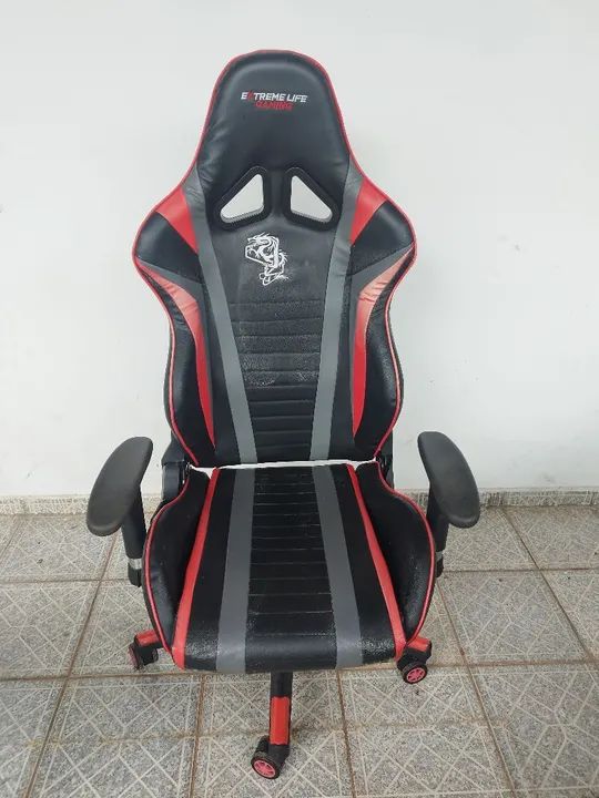 Cadeira Gamer Extreme Life - Conforto e Estilo