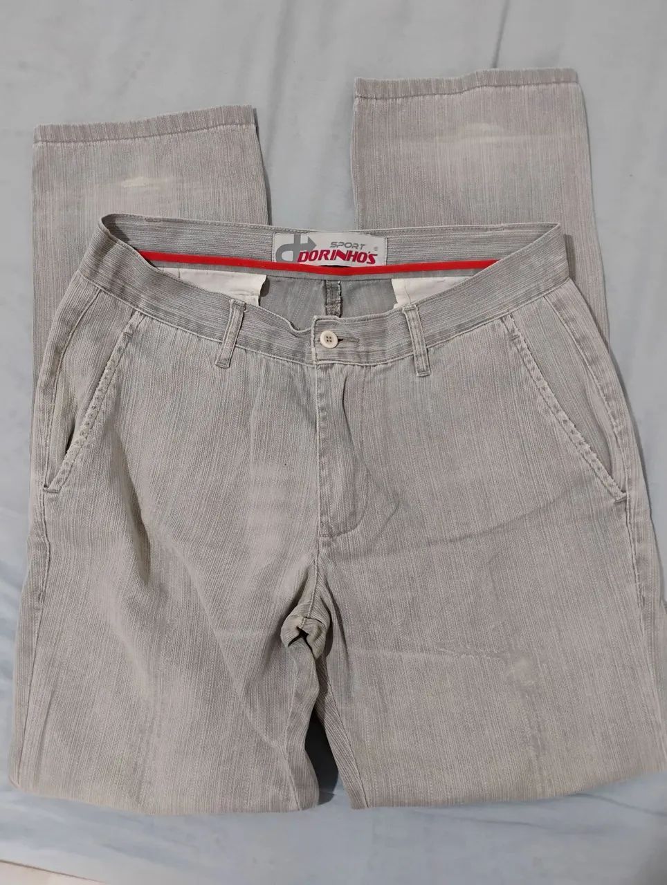 Calça jeans cinza tamanho 42 - Foto 4