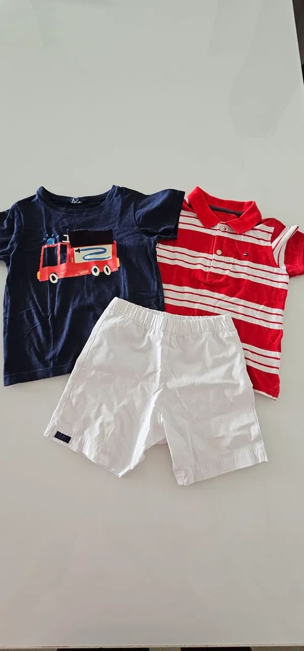 Lote de Roupas para meninos- Diversas Marcas e tamanho18 a 24 meses - Foto 5