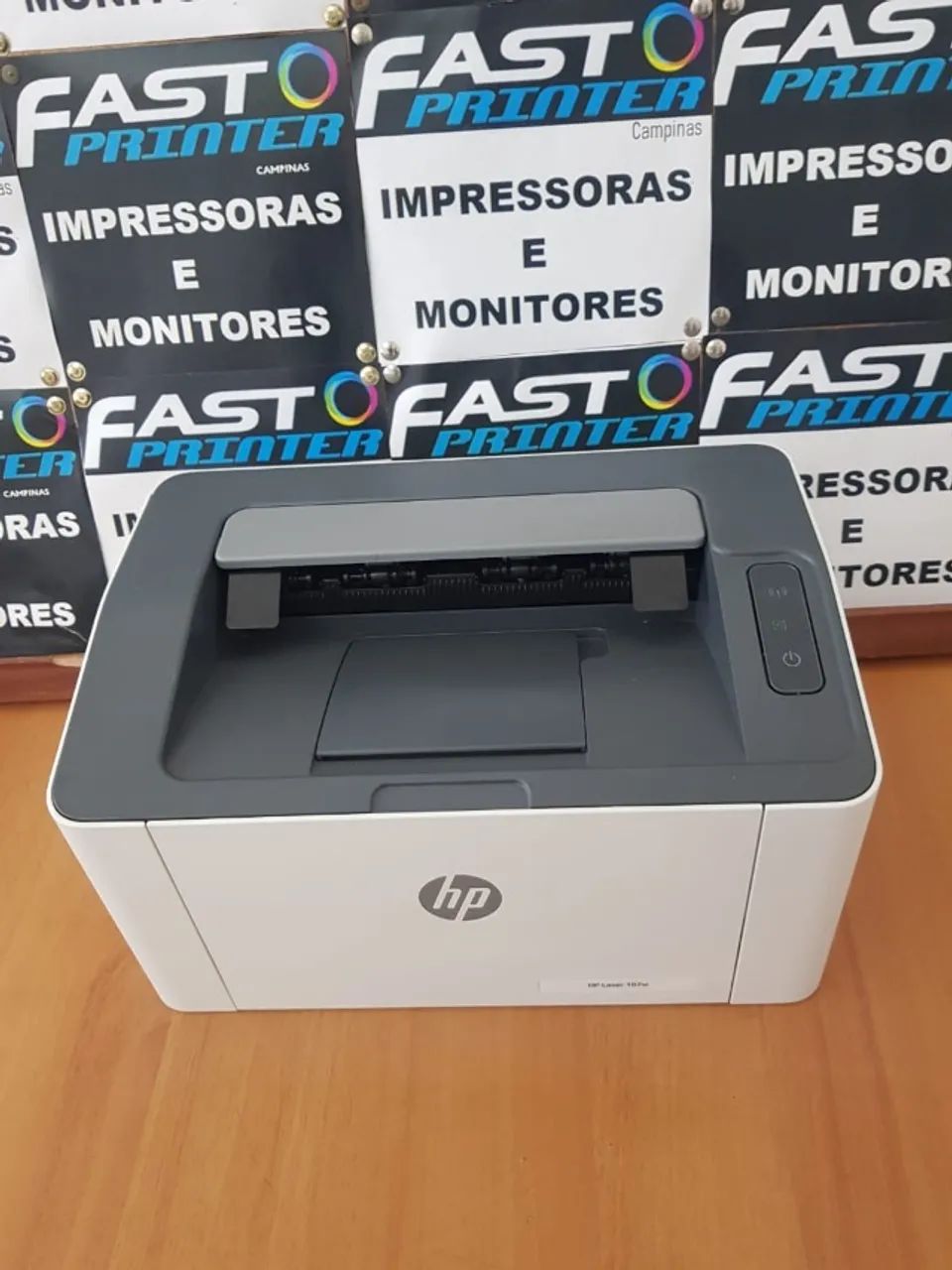 Impressora HP Laser 107W monocromática wifi e usb   - Foto 4