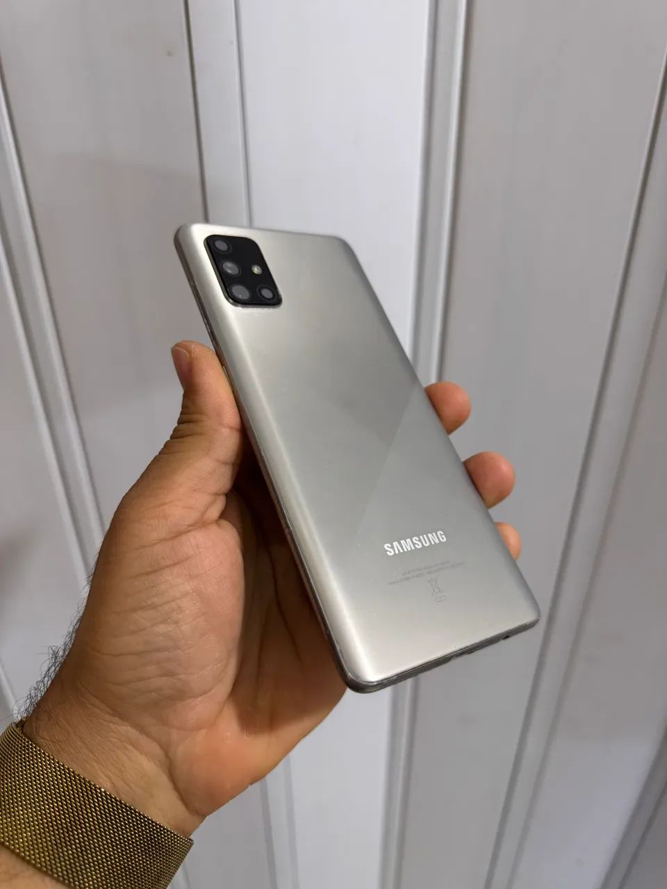 Samsung A71 Warna A71 Prism Crush Silver Samsung Galaxy A71 128GB