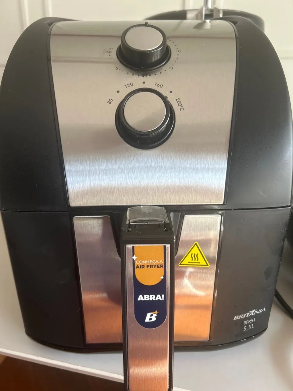 Fritadeira Elétrica Air Fryer Britânia 5,5L BFR51