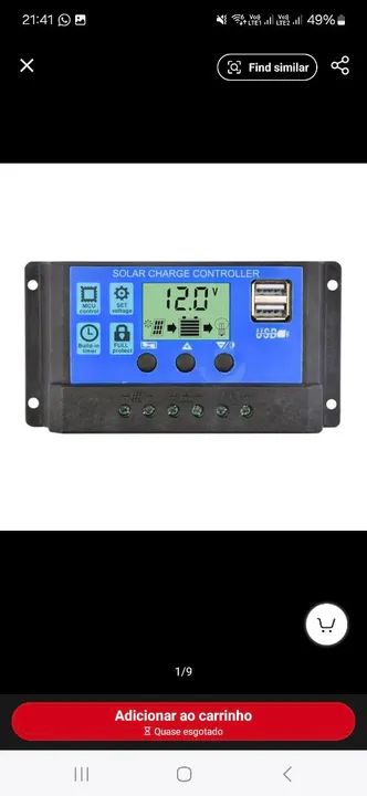 Kit energia solar off grid - Foto 2