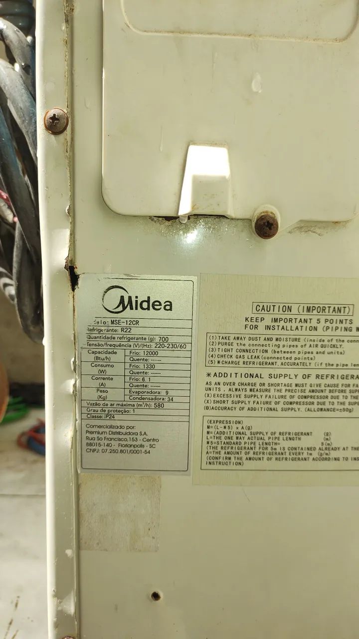 Ar condicionado Midea funcionando  - Foto 4