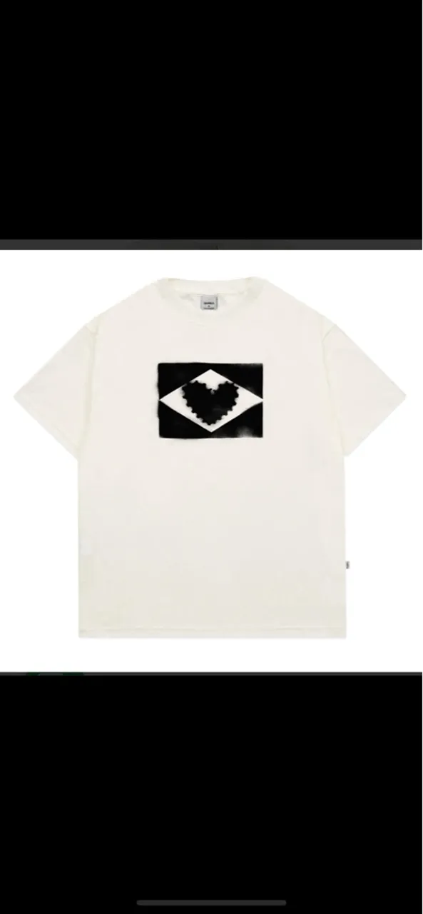 Camiseta barra crew Brasil estêncil