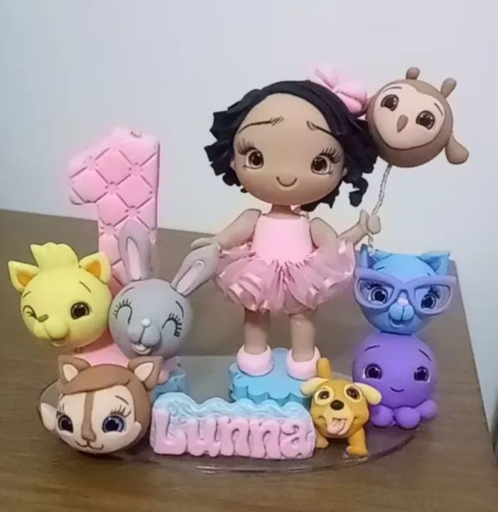 Topo de bolo biscuit, personalizados pra festas  - Foto 4