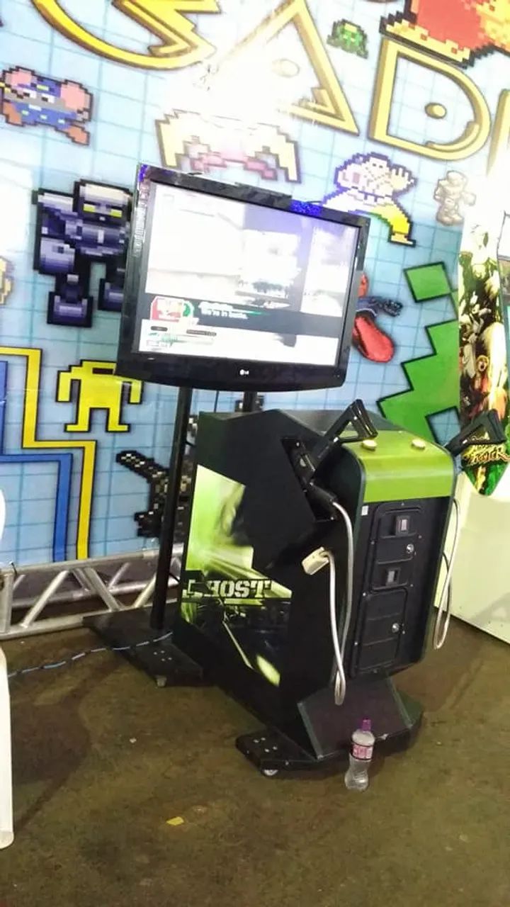 Arcade simulador de tiro ghost squad