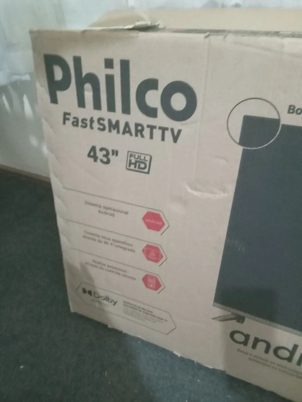 Smart Tv Philco 43 Android RETIRADA DE PEÇAS  - Foto 3