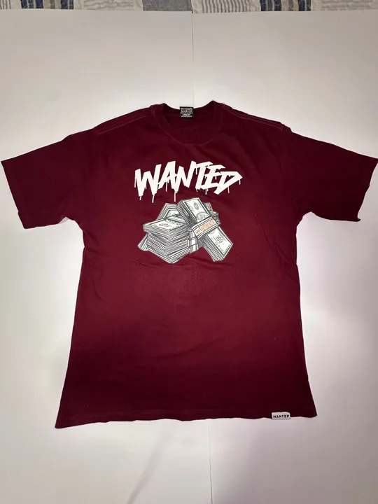 Camiseta Wanted - Money Stacks