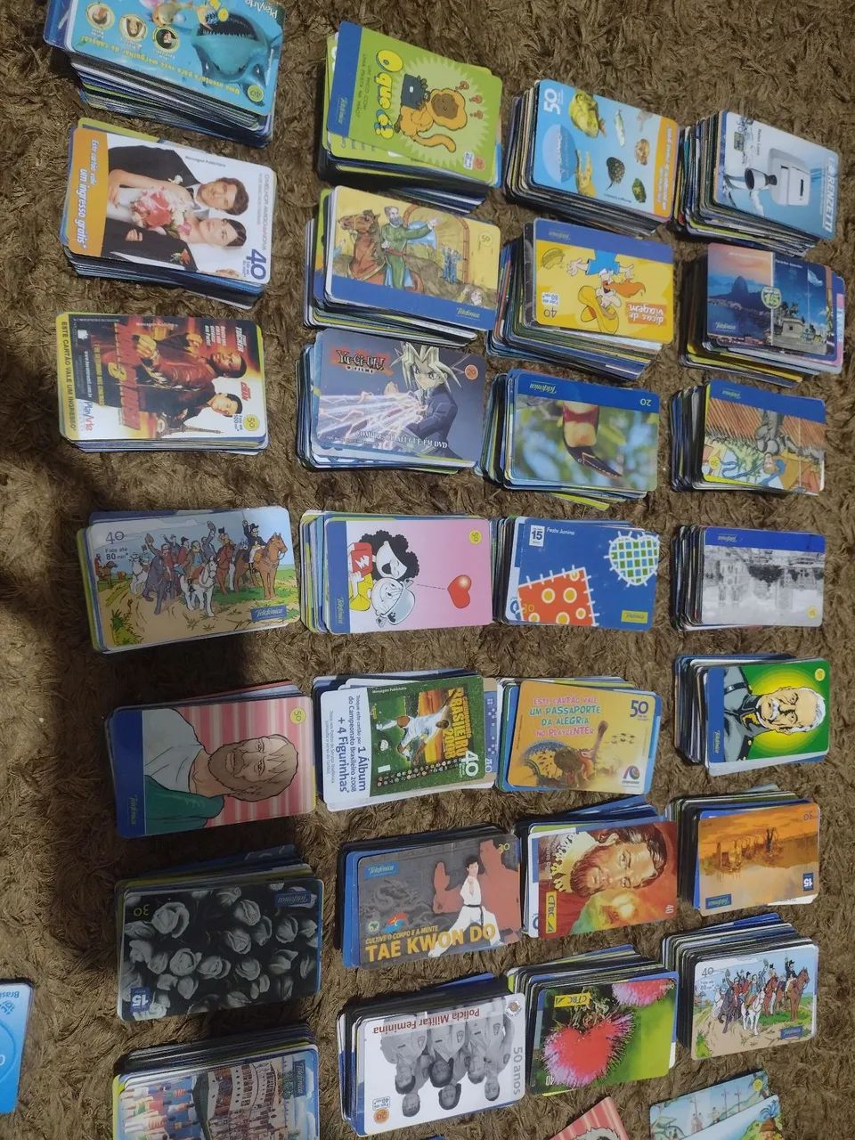 Cartão telefônico antigos 