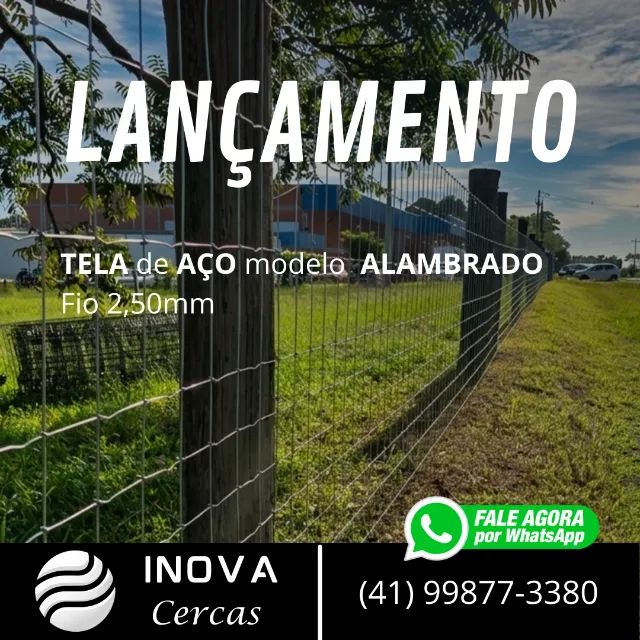 Tela de aço super resistente para cercas modelo alambrado