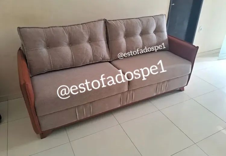Sofá Deluxe 2 metros com Braços Slim  - Foto 2