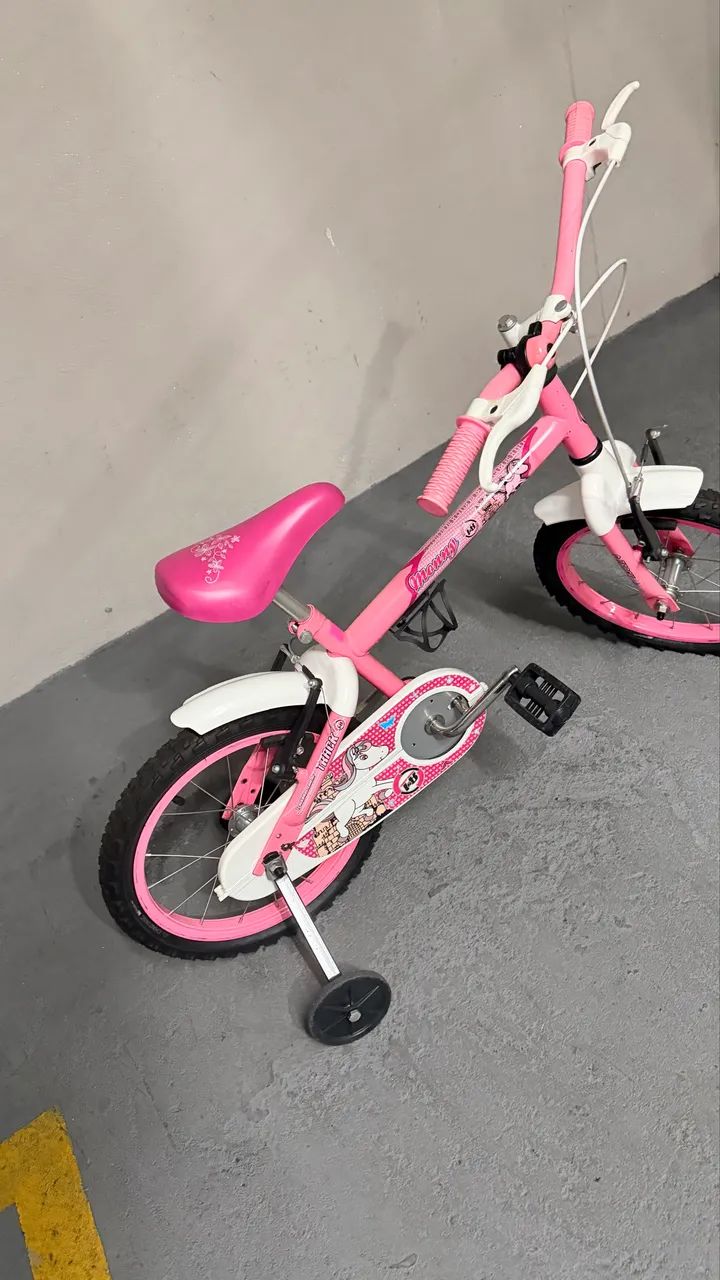 Bicicleta infantil aro 16 de alumínio monny 