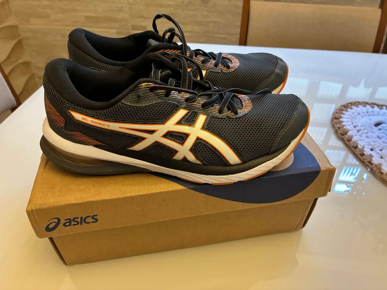 0825-16 _oさん Tênis ASICS Gel- Shogun 5 - Calçados - Parque Esplanada I