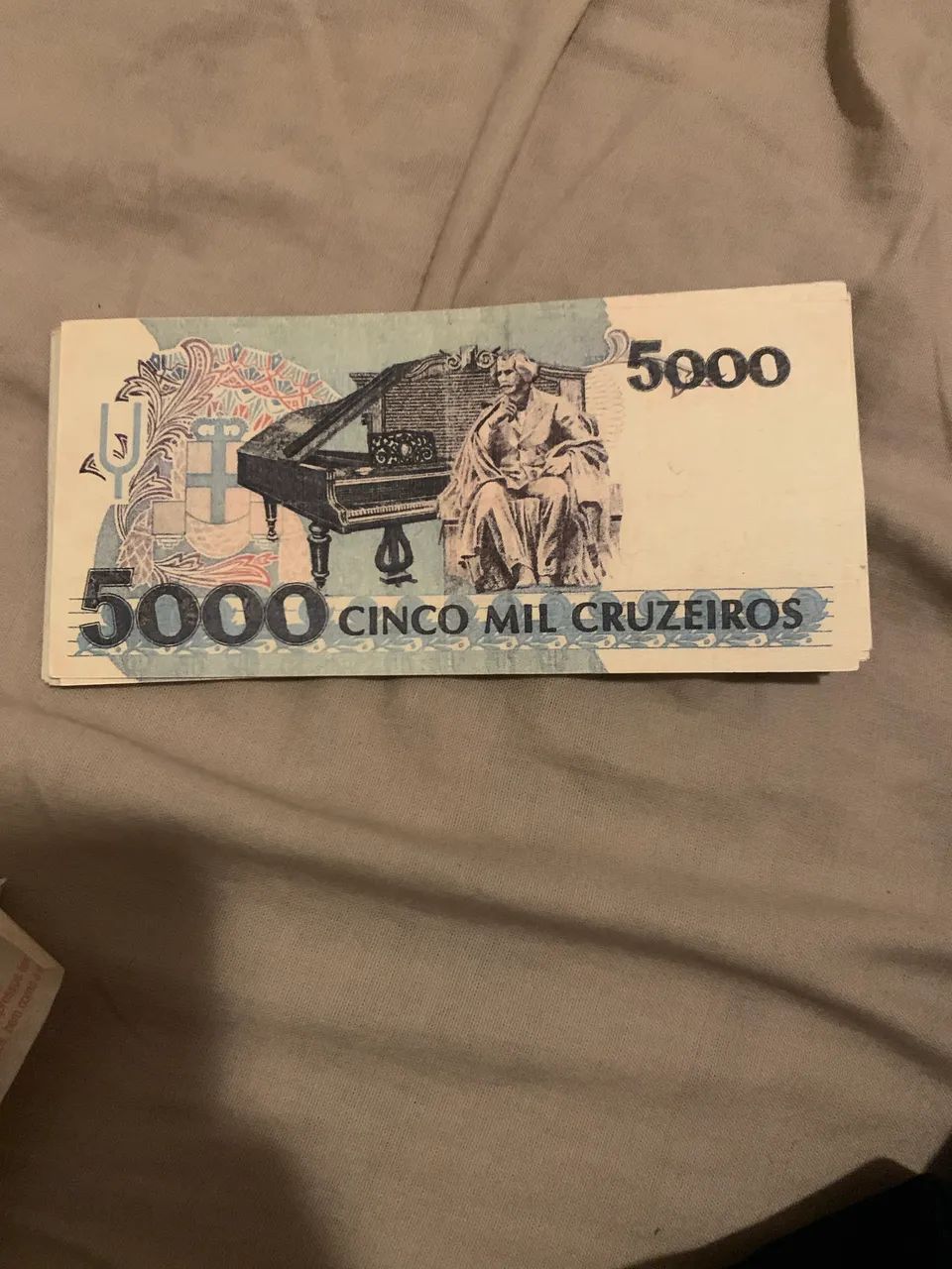 Nota antiga de cruzeiro  - Foto 3