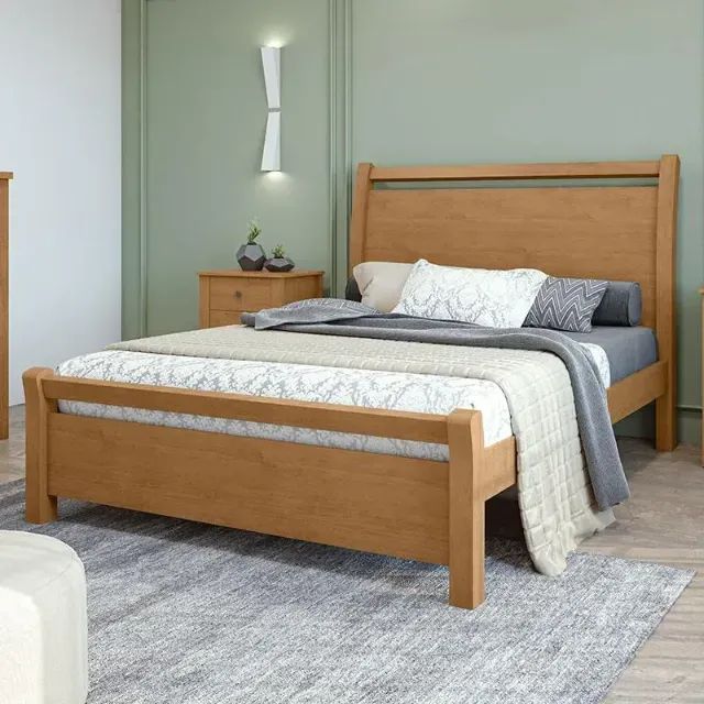 Cama Casal Reali MDF Super Reforçada - Foto 2