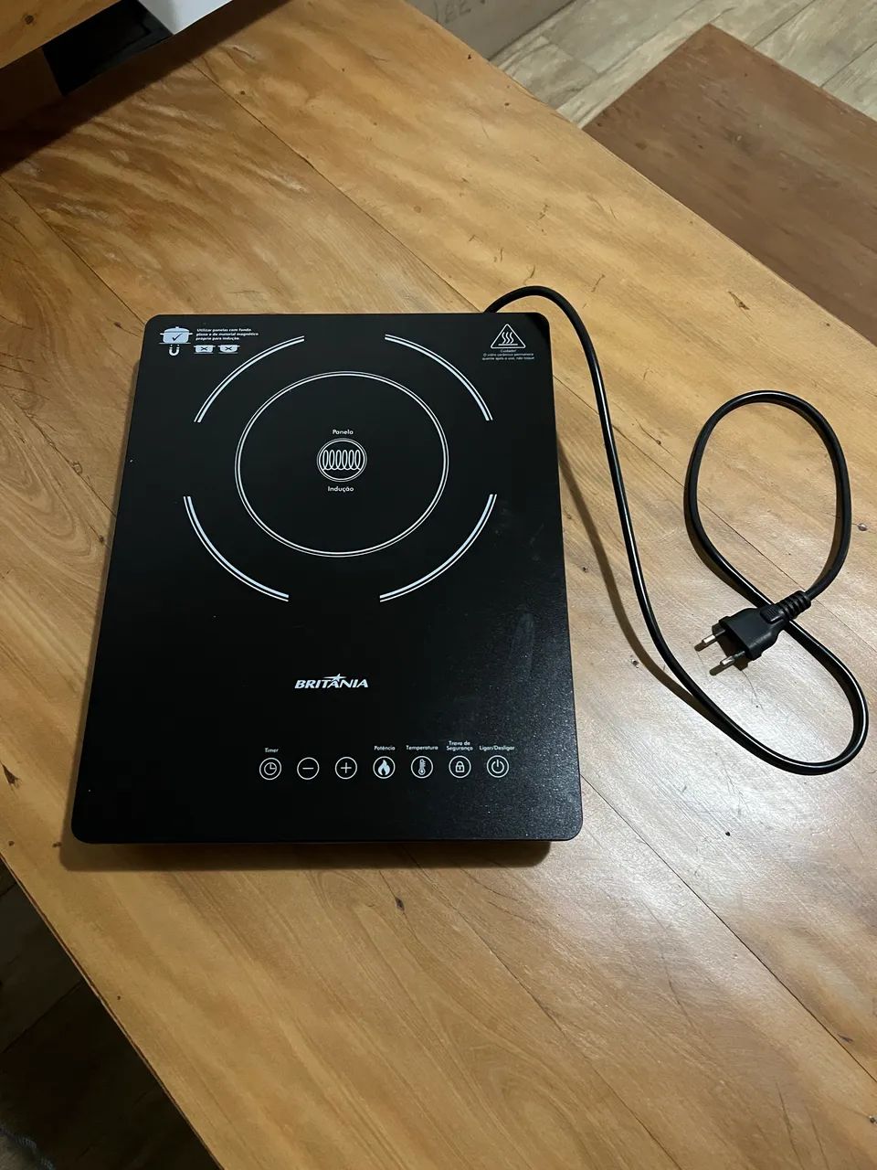 Cooktop de indução 1 boca