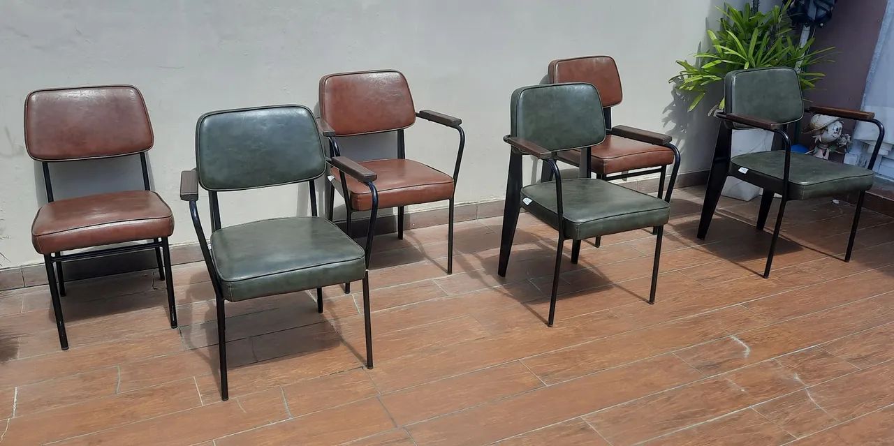 Cadeiras para mesa de jantar conjunto com 6 da marka moveis - Foto 2