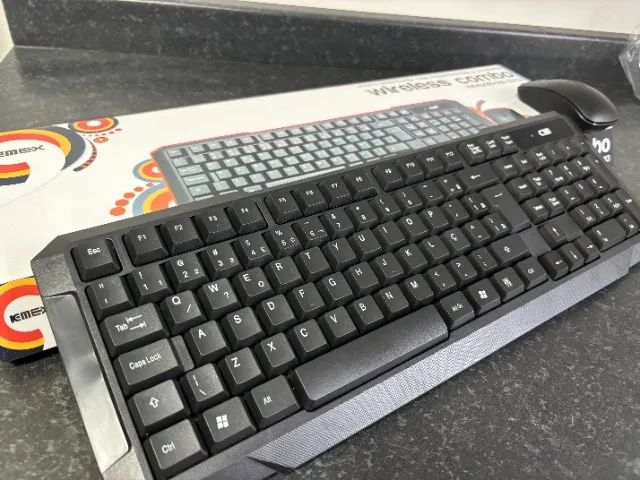 KIT Teclado e Mouse sem fio KMEX KA-S228 + MA-B33 - Foto 3