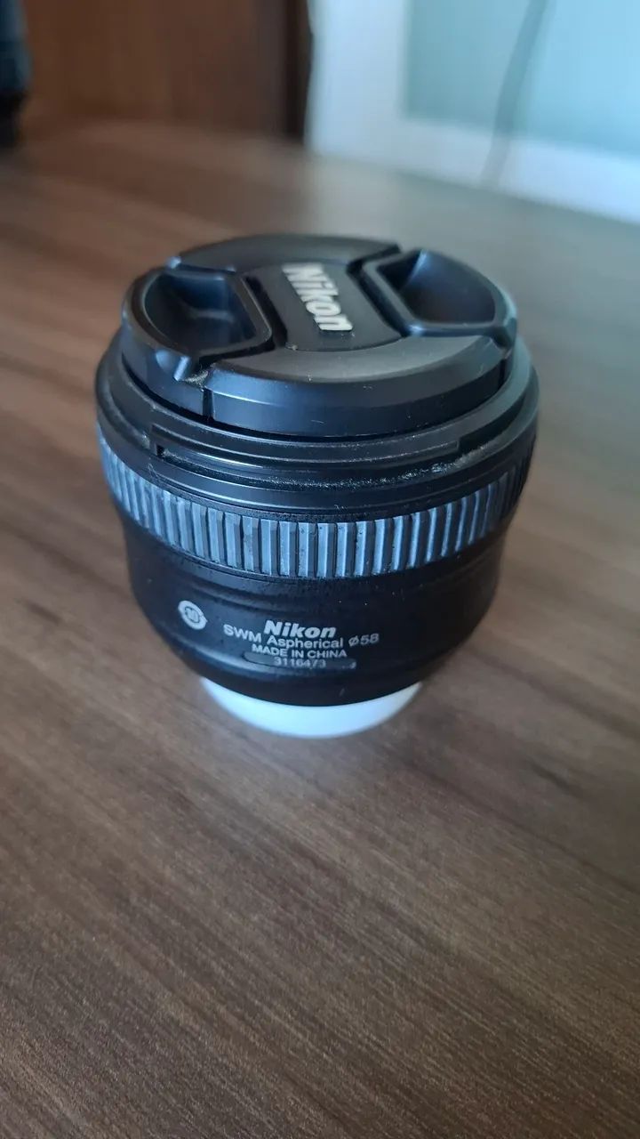 Nikon AF-S Nikkor 50mm f/1.8G - Câmeras e Filmadoras - Rio Branco