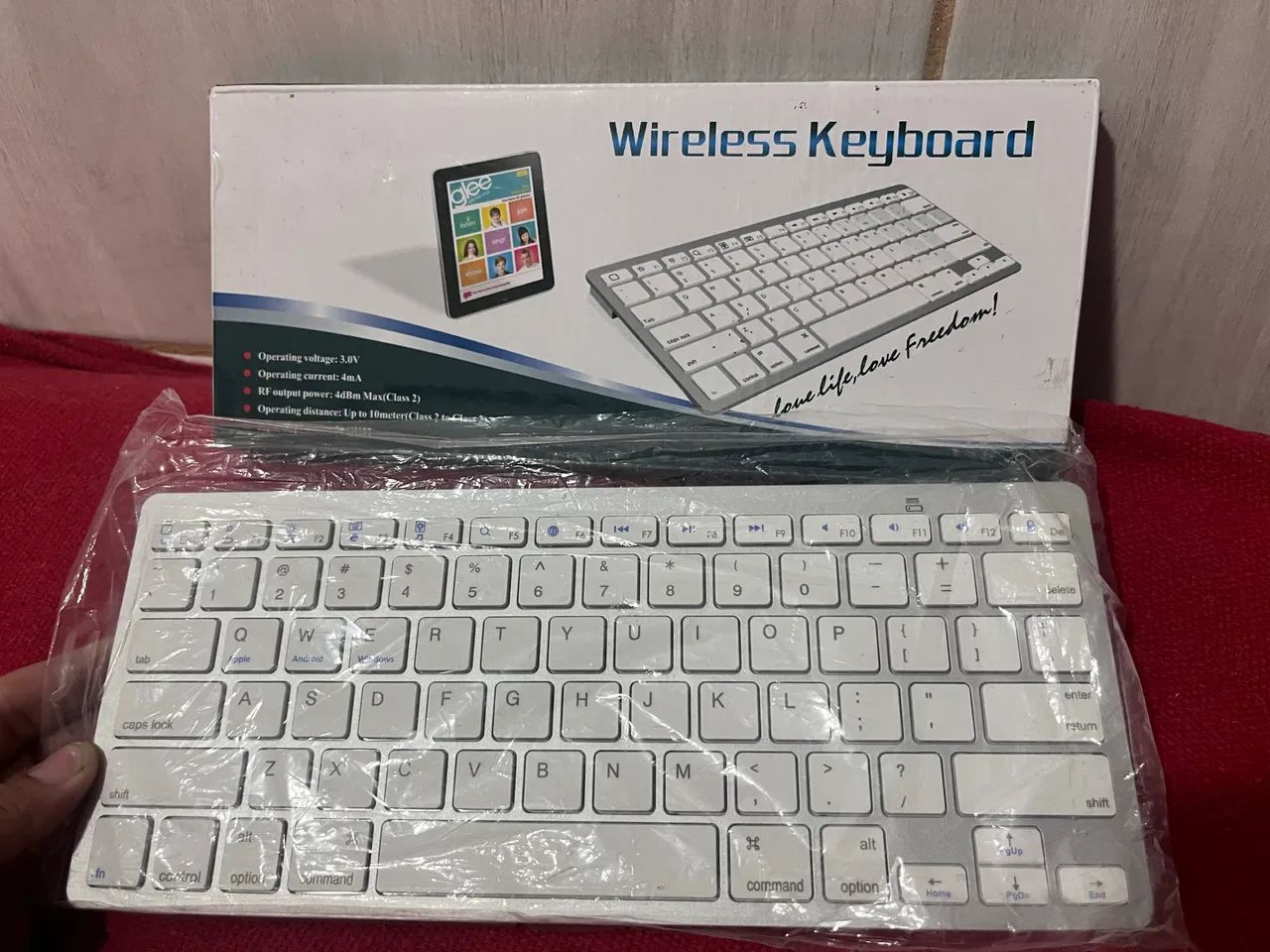 Teclado sem fio estilo Mac - Foto 3