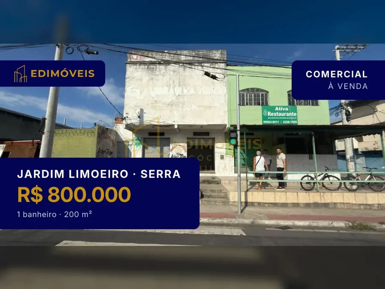 Jardim Limoeiro | Prédio comercial com 200 m², localização estratégica