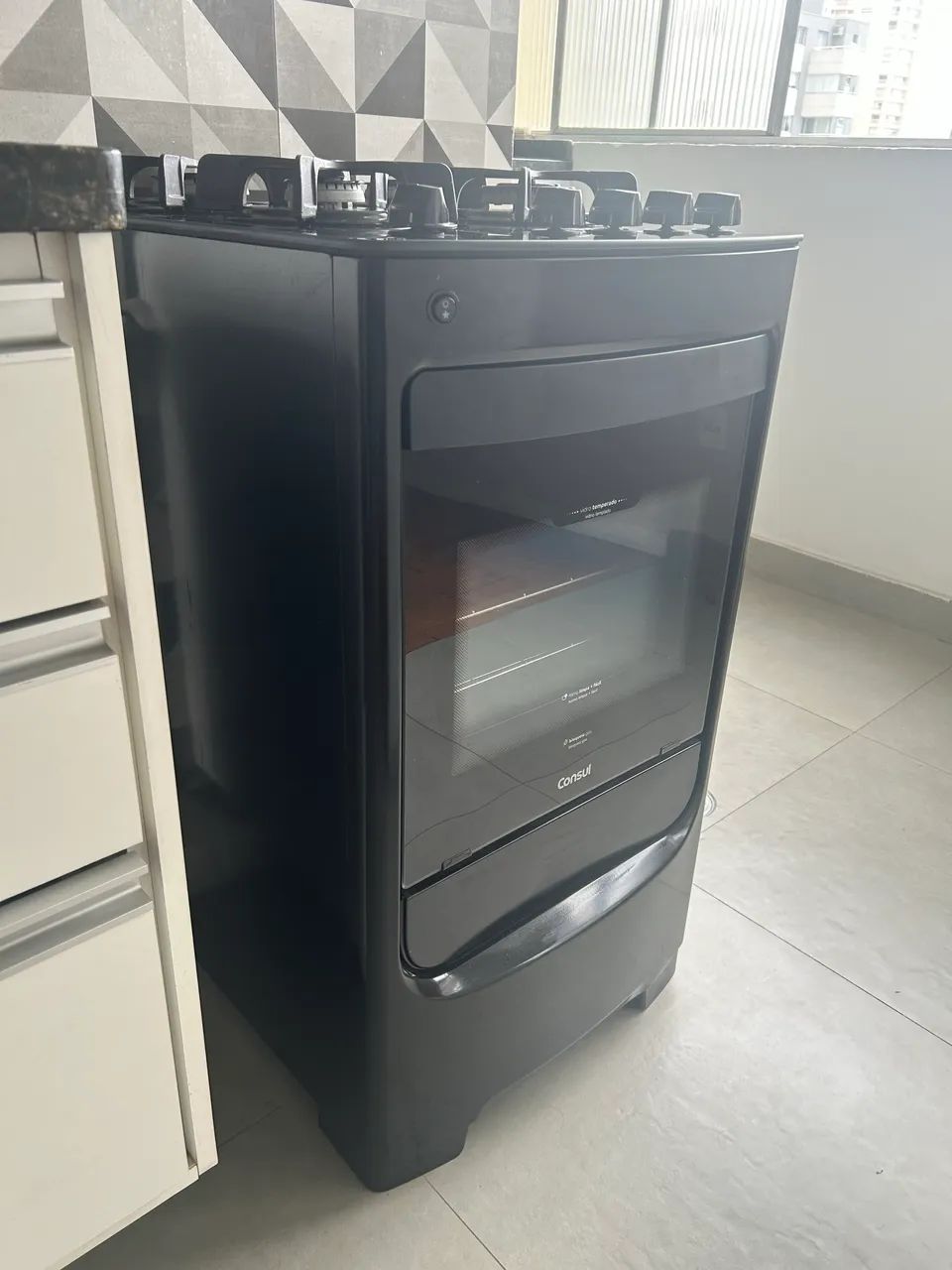 Fogão Consul 4 Bocas com Mesa de Vidro - Foto 5
