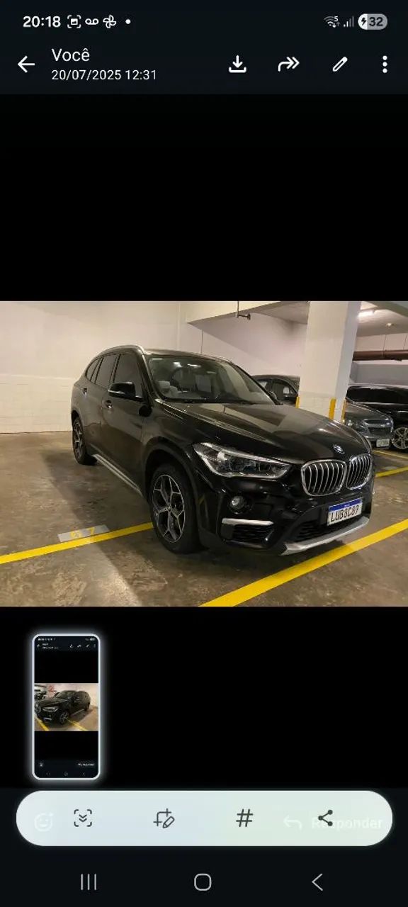 BMW X1 Sdrive 20I 2.0/2.0 TB Acti.flex Aut. 2019