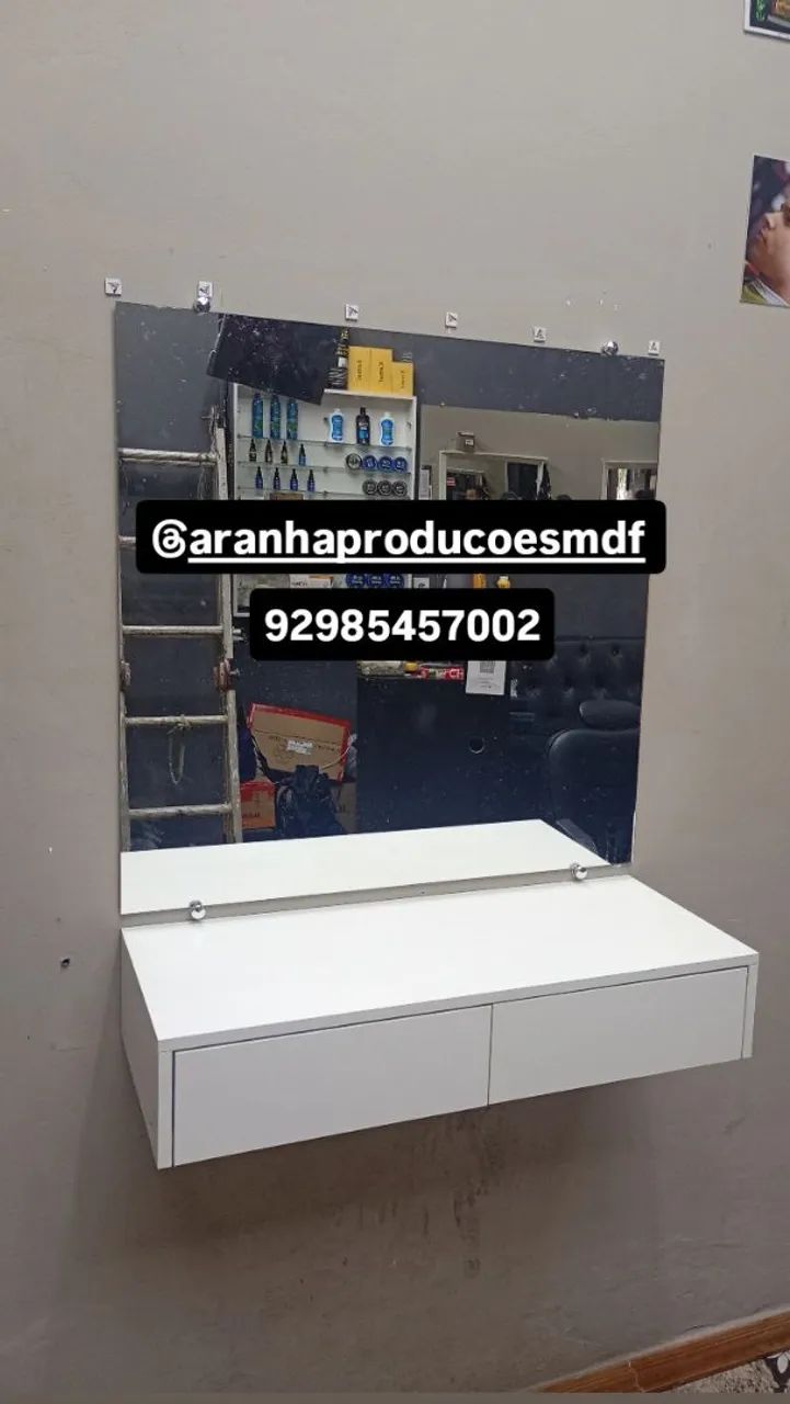 Bancada suspensa/ barbearia ?
