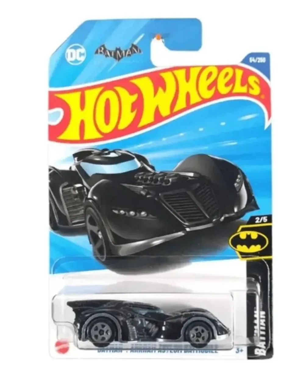 Carrinho Hot Wheels Batman: Arkham Asylum Batmobile - Foto 2