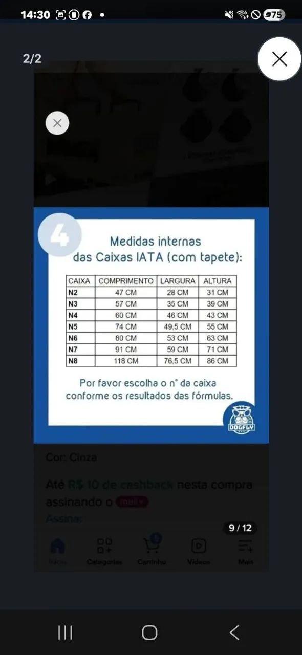 Caixa de transporte para Pet - Foto 2