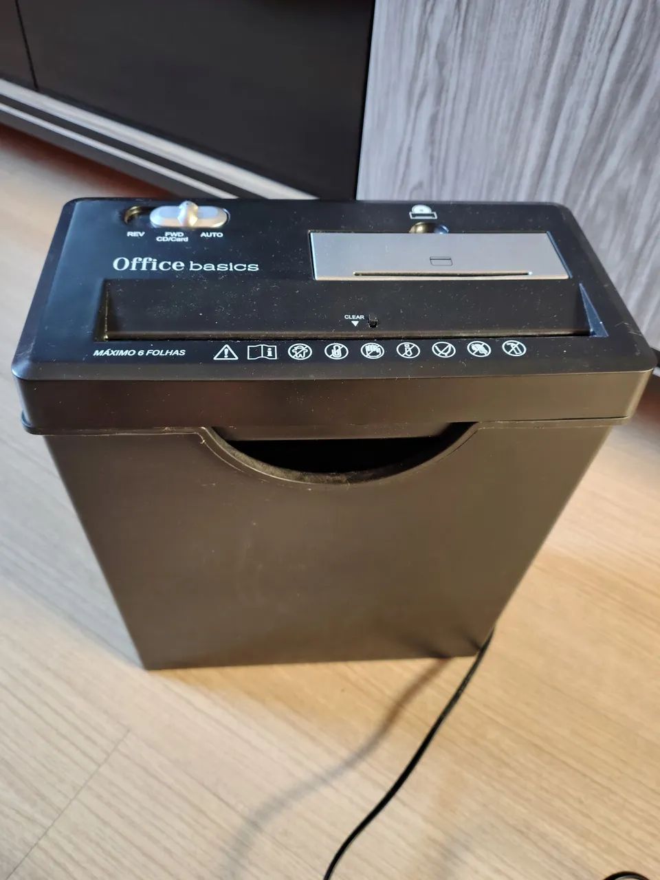 Fragmentadora de papel office basics