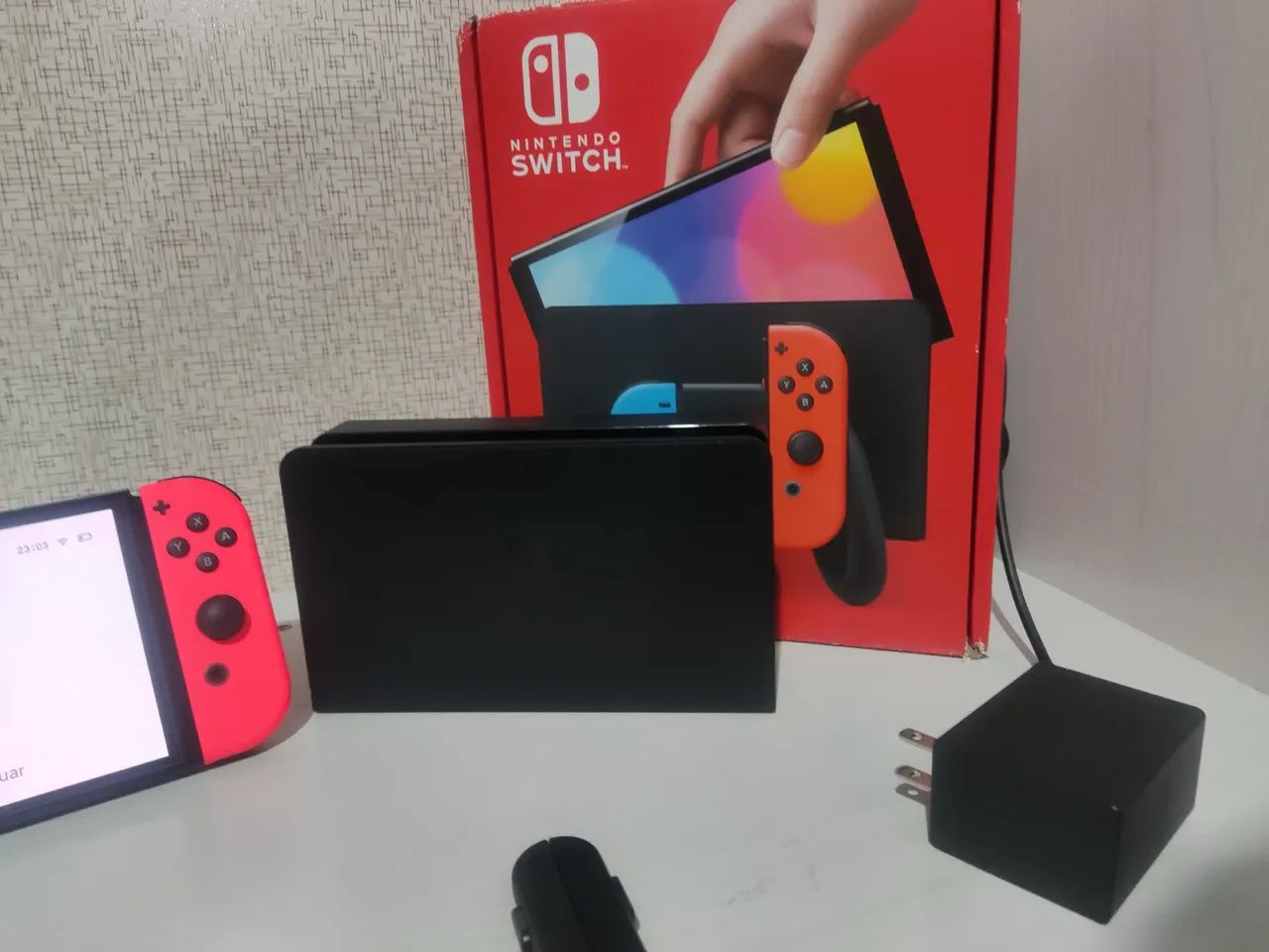 Nintendo Switch Oled Original 64gb - Foto 3