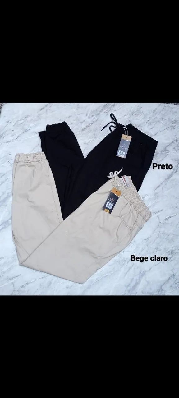  calças jogger plus sizes do p ao gg - Foto 2