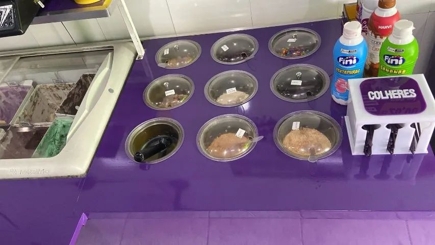 Balcão self Service sorveteria açaí  - Foto 3