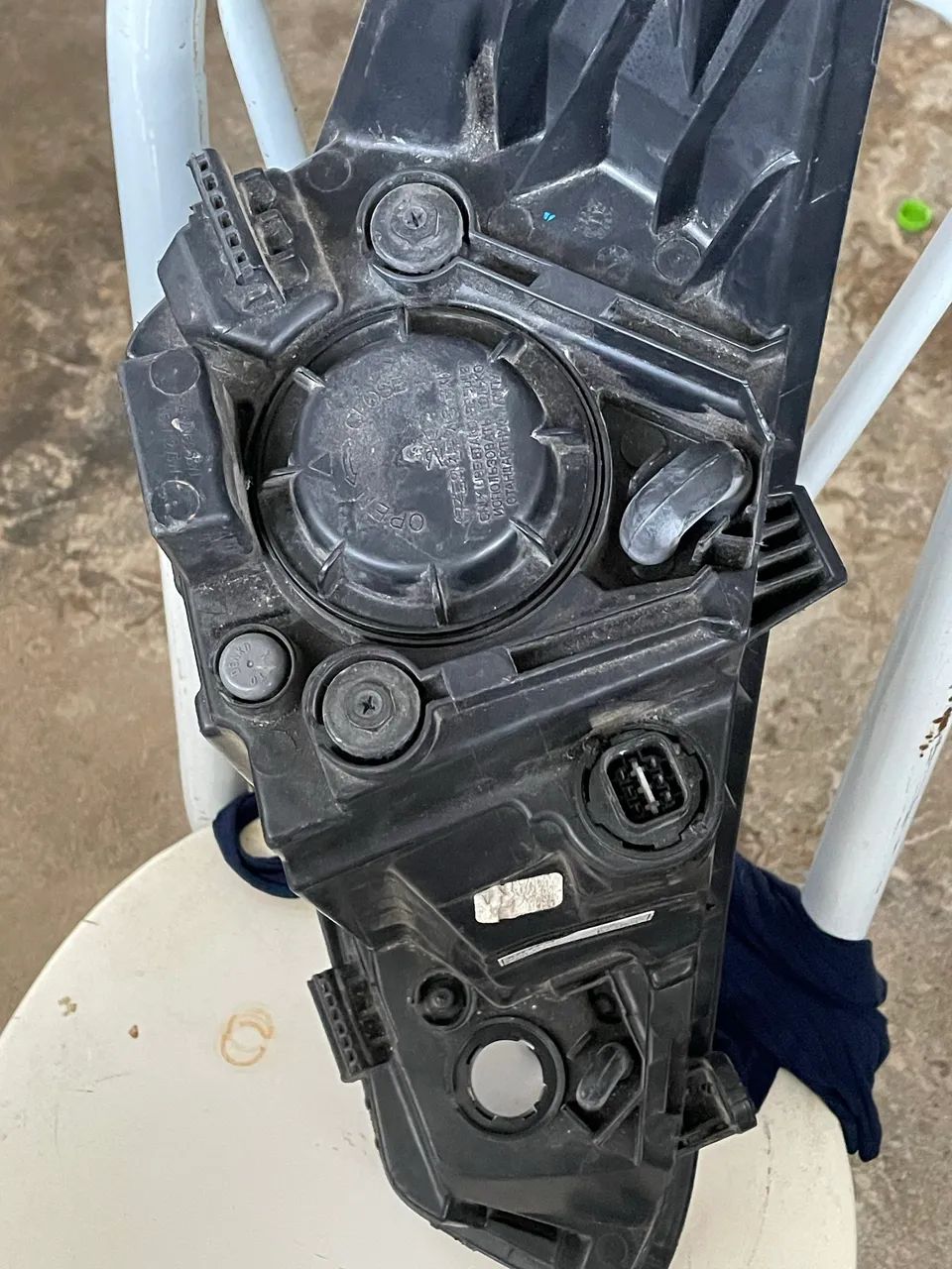 Farol HB20 Máscara Negra ARTEB Original (Sem Lâmpadas) - Foto 4