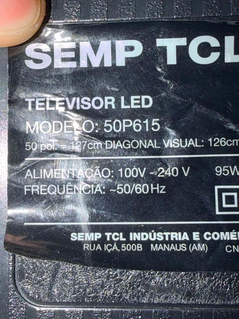 TELEVISÃO TCL 50 Polegadas