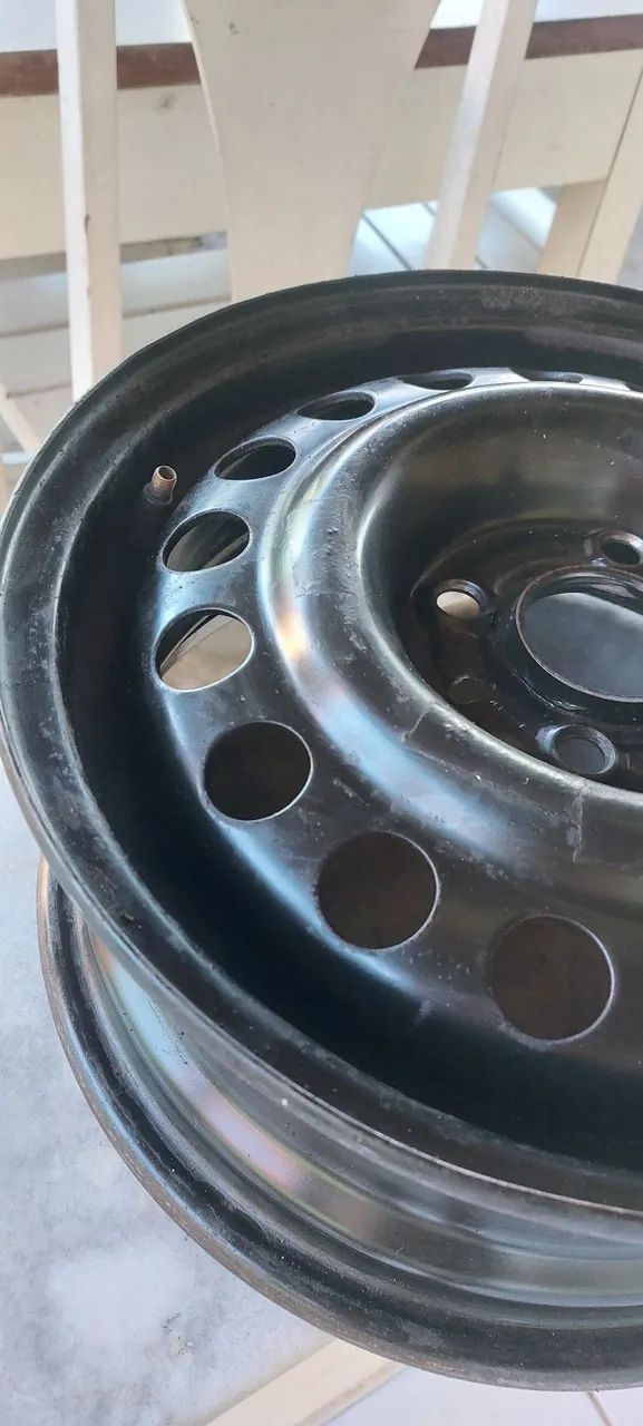 Roda 14 aço Chevrolet Celta Onix Prisma - Foto 5