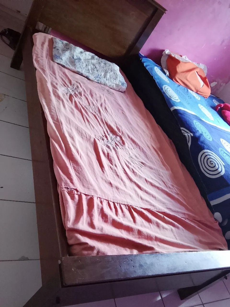 Cama de solteiro em madeira  - Foto 2