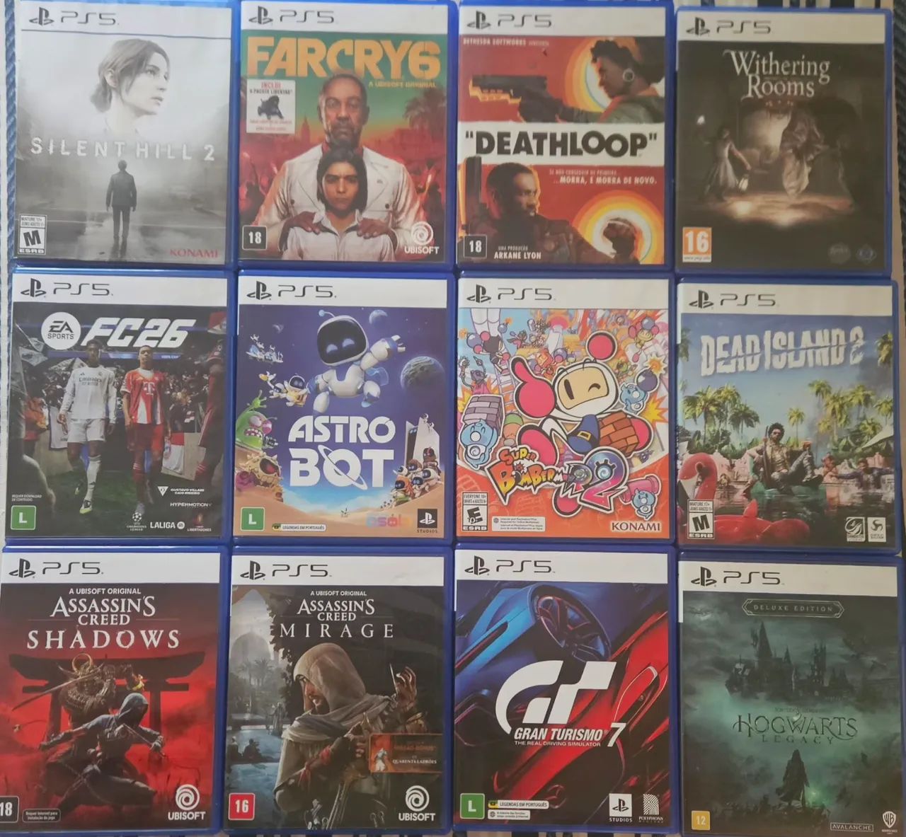 Jogos ps5 usados 